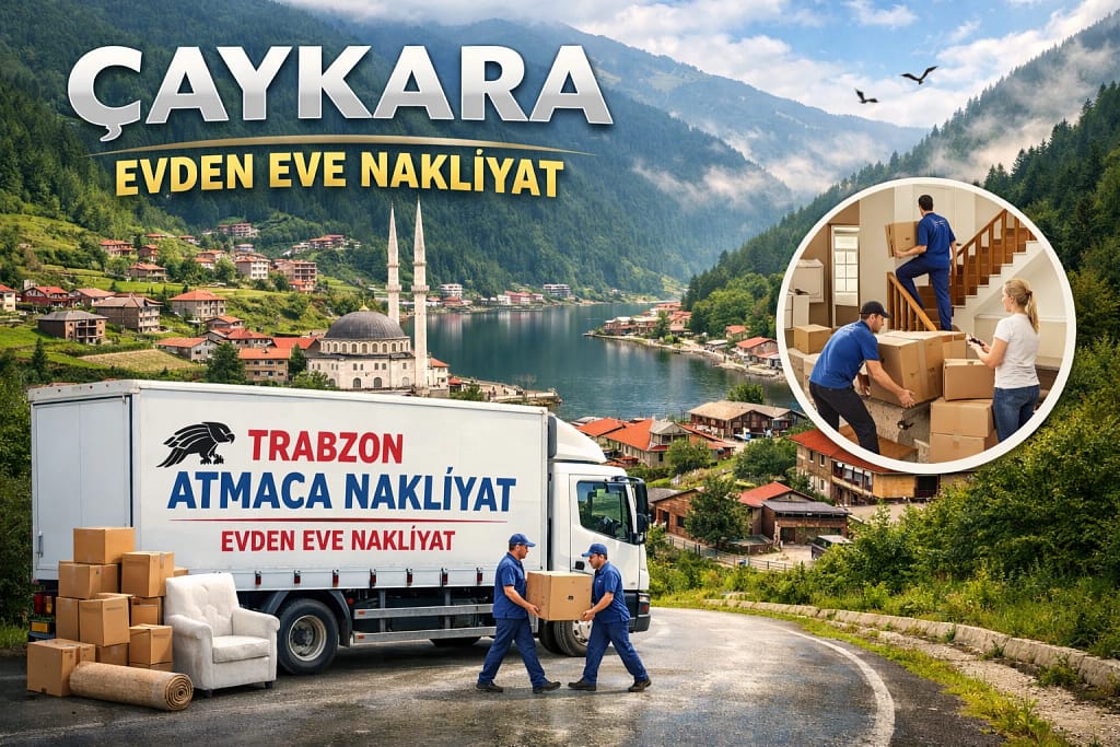 Çaykara evden eve nakliyat Atmaca Nakliyat ile hızlı ve güvenli
