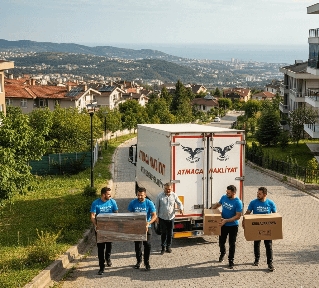 Arsin'in evinden eve nakliyat hizmeti.Atmaca Nakliyat tarafından verilen profesyonel Taşımacılık